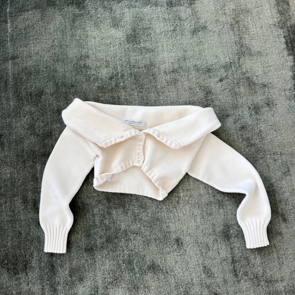 Philosophy di Lorenzo Serafini off shoulder cardigan - Picture 2 of 6